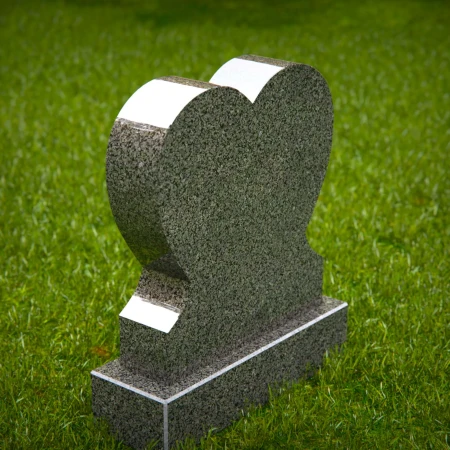 1934 - Herzförmiges aufrechtes Denkmal für eine liebevolle Würdigung