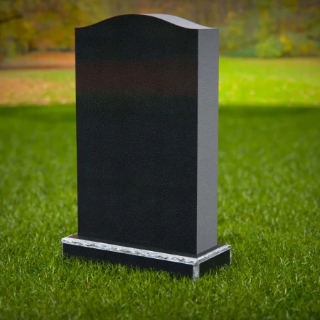 1771 - Upright Headstone with Polished Face and Natural Edges