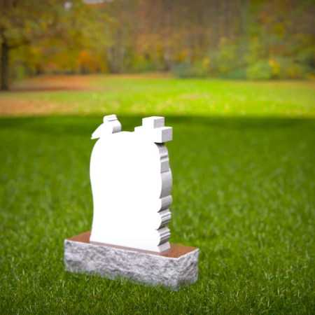 Sacred stillness in the shape of headstones near me, bronze grave markers, and tombstone.