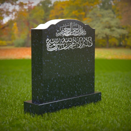 Crossed-shield memorials designed to express eternal love