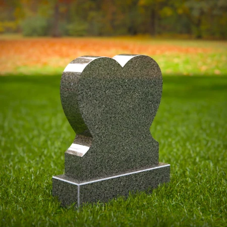 1934 - Herzförmiges aufrechtes Denkmal für eine liebevolle Würdigung