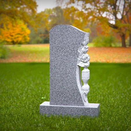 Graceful contours ideal for headstone near me