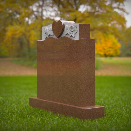 Ornate tombstones featuring subtle lines and enduring power