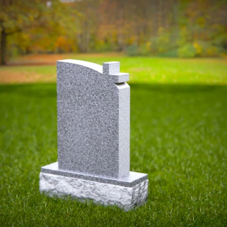 Faithful tribute with organic vines shaping lasting headstone prices