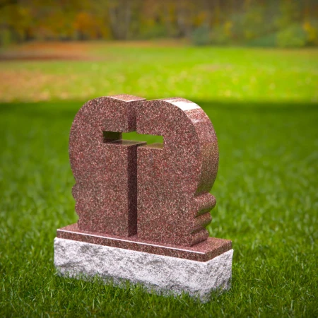 Ornate tombstones featuring subtle lines and enduring power