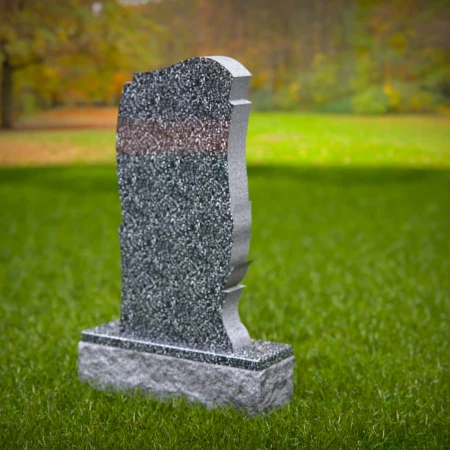 engraved leaves representing honor and gentle memory for headstone near me