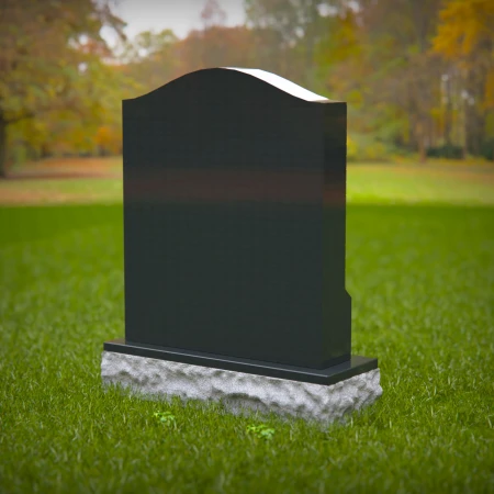 Grave markers that blend tradition and modern form for honoring loved ones