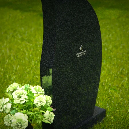 Sleek contemporary granite headstones designed for timeless tribute.