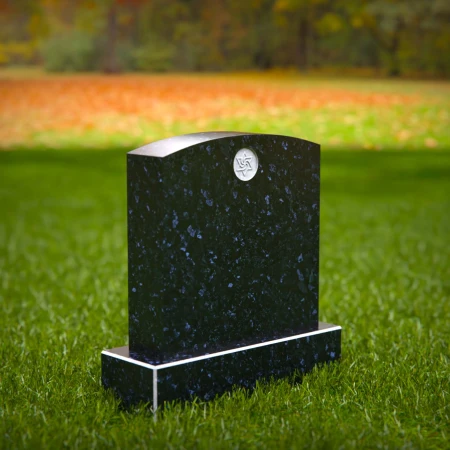 Evocative grave markers with poised structure and grace