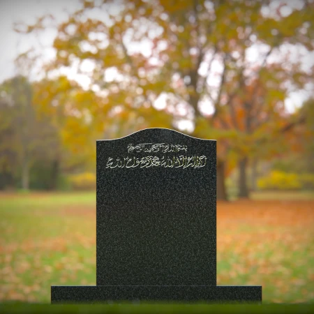 Memorial grave markers shaped for respect, memory, and peace