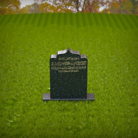 Natural grave markers softened with love and symbolic form