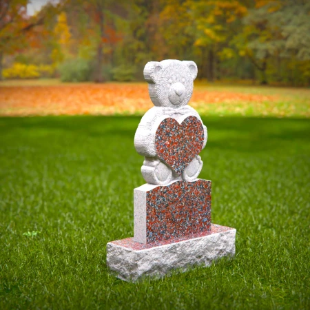 engraved granite marker evoking innocence and comfort for headstone prices