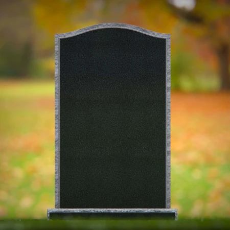 1771 - Upright Headstone with Polished Face and Natural Edges