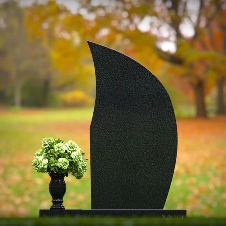 Sleek contemporary granite headstones designed for timeless tribute.