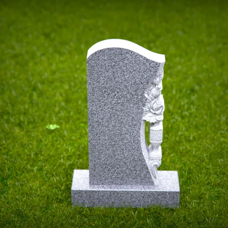Graceful contours ideal for headstone near me