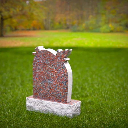 Eternal beauty rests within this headstone, memorials, and grave stones.