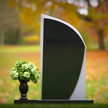 Elegant slant memorial headstones designed for timeless remembrance.