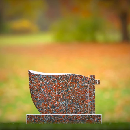 Humble grave markers with noble shape and timeless beauty