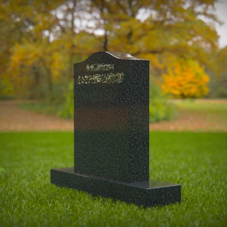 Memorial grave markers shaped for respect, memory, and peace