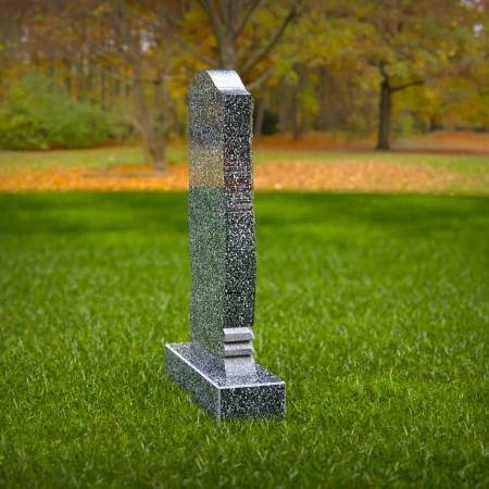 Serenity and grace embodied in each floral-themed grave markers
