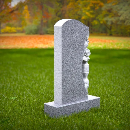 Graceful contours ideal for headstone near me