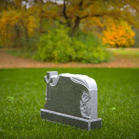 Sacred stillness in the shape of bronze grave markers, headstones near me, and tombstone.