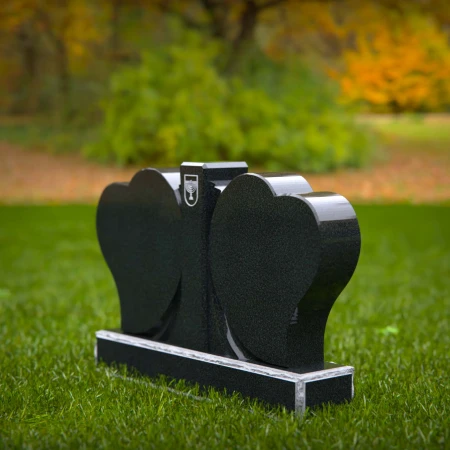 Humble grave markers with noble shape and timeless beauty