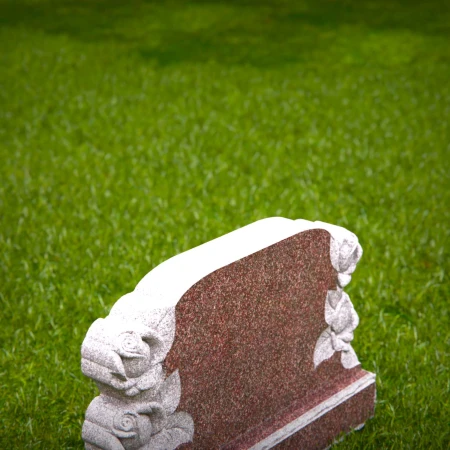 Eternal beauty rests within this tombstone, headstone, and grave ornaments.