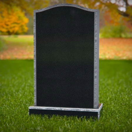 1771 - Upright Headstone with Polished Face and Natural Edges