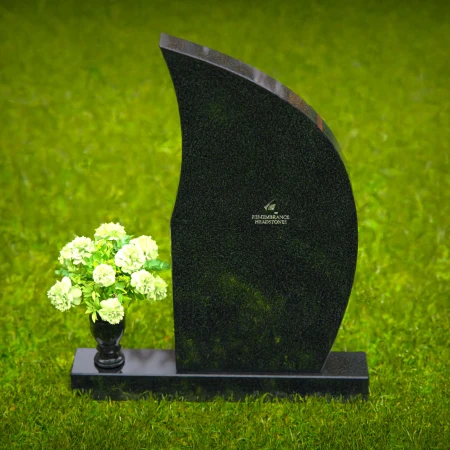 Sleek contemporary granite headstones designed for timeless tribute.