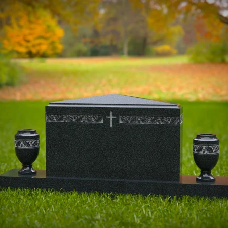 1603 - Lápida Conmemorativa Cristiana Inclinada