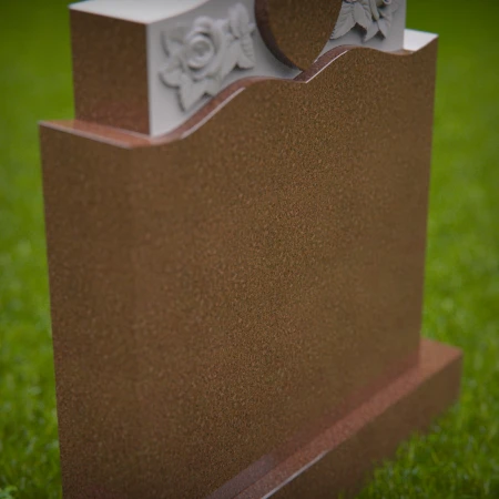 Ornate tombstones featuring subtle lines and enduring power