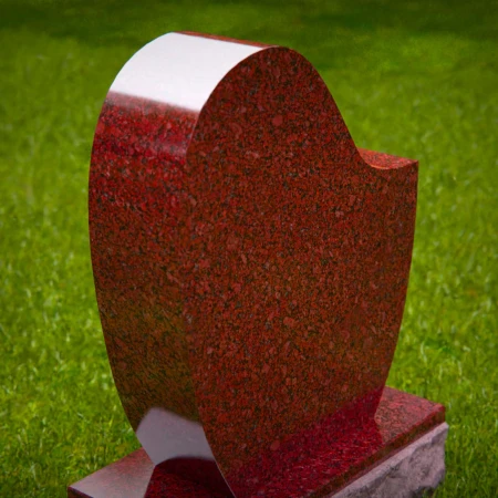 1913 - Modernes abstraktes Denkmal mit glattem Kurvendesign