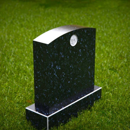 Evocative grave markers with poised structure and grace