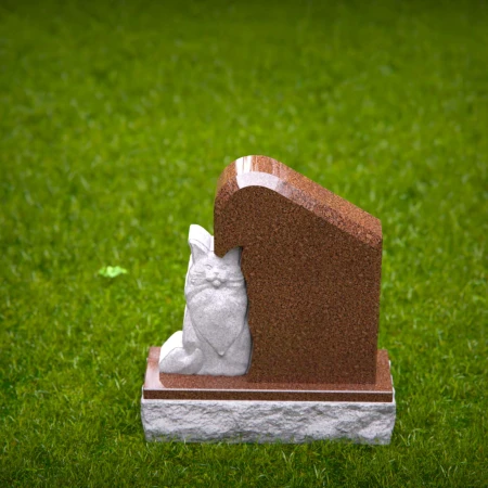 memorial tribute carved into monument with quiet angle for tombstones