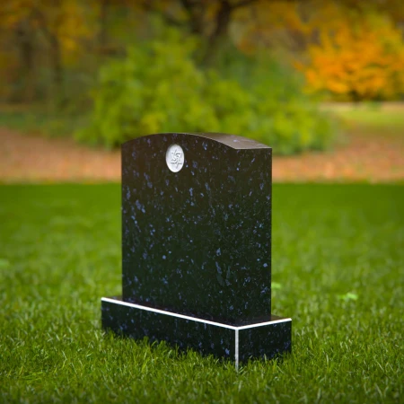 Evocative grave markers with poised structure and grace