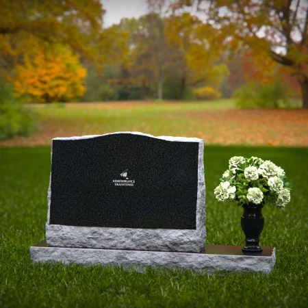 Rustic elegance granite headstones designed for timeless memorials.