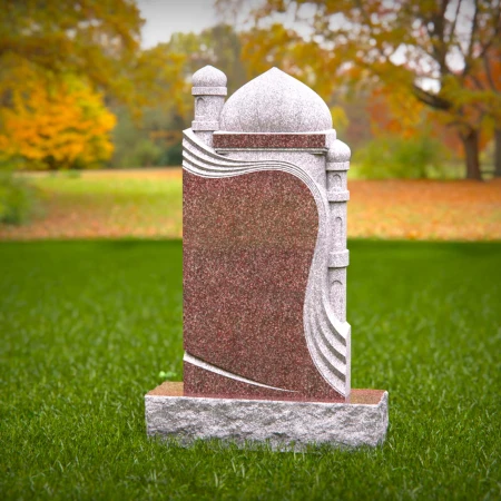 Architectural flair in this timeless tribute to headstone prices