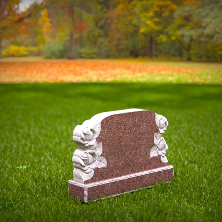 Eternal beauty rests within this tombstone, headstone, and grave ornaments.