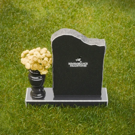 1852 - Natural Edge Upright Headstone